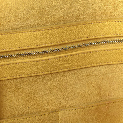 Celine Soft Grained Calfskin Small Belt Cabas Sunflower 8 of 9