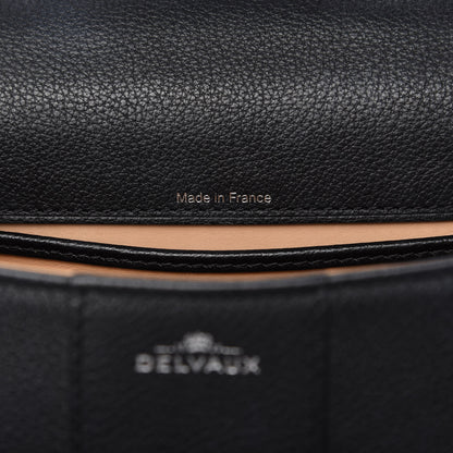 Delvaux Calfskin Mini Brillant Satchel Black 8 of 9