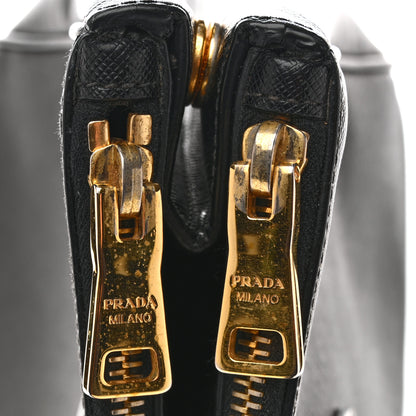 Prada Saffiano Lux Medium Galleria Double Zip Tote Black 13 of 18