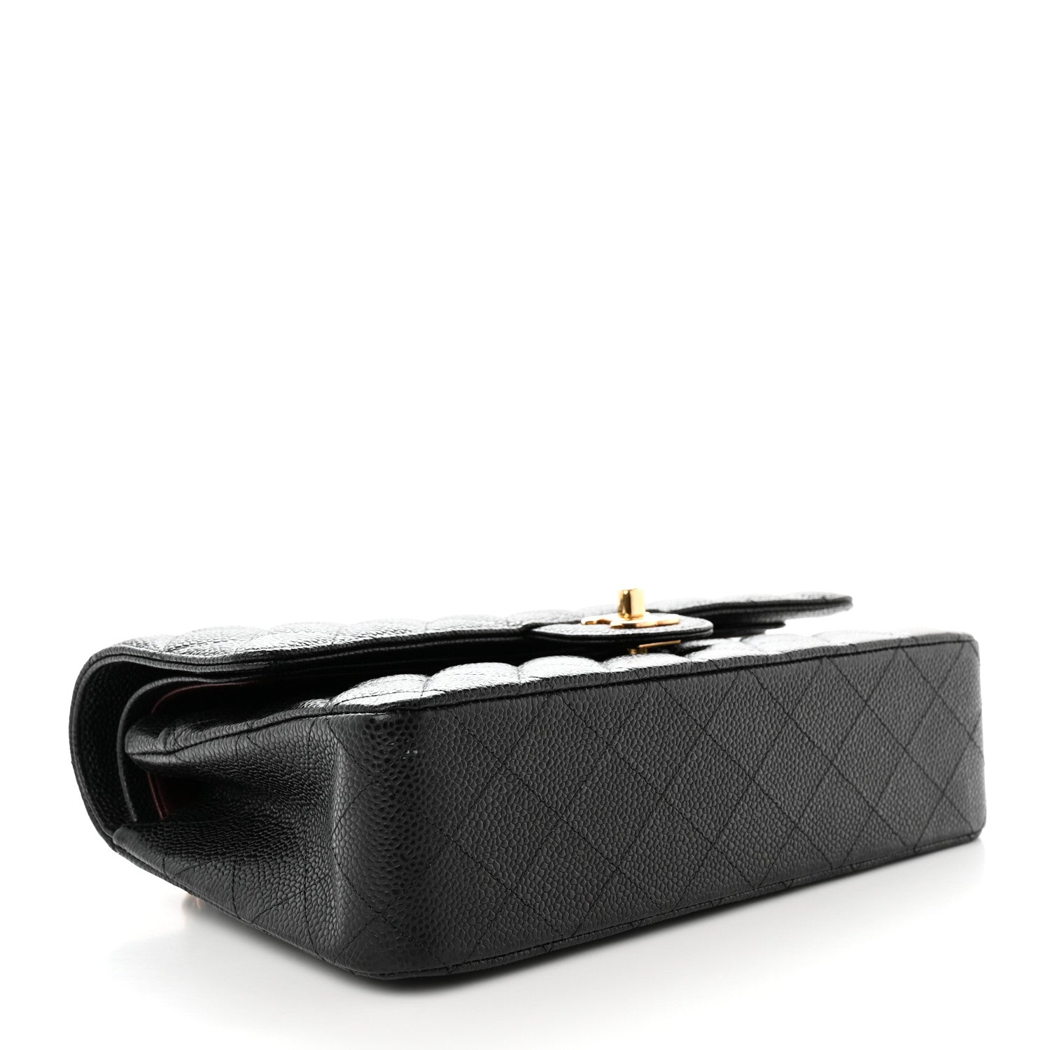 Chanel Caviar Quilted Medium Double Flap Black 4 of 13