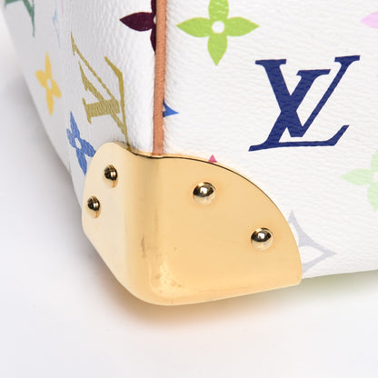 Louis Vuitton Monogram Multicolor Speedy 30 White 10 of 13