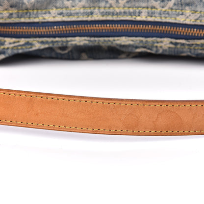 Louis Vuitton Monogram Denim Baggy PM Blue 11 of 15