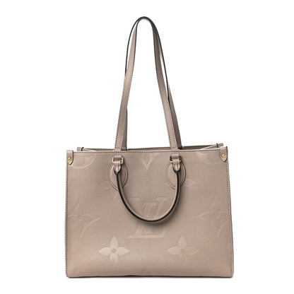 Louis Vuitton Empreinte Monogram Giant Onthego MM Tourterelle 1 of 9