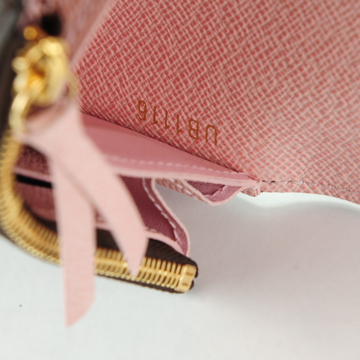 Louis Vuitton Monogram Rosalie Coin Purse Rose Ballerine 7 of 7