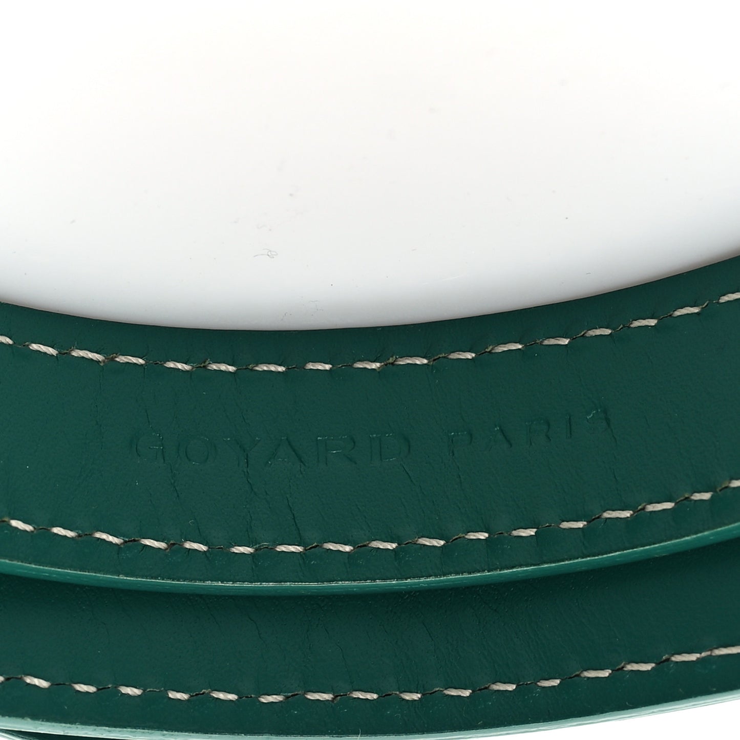 Calfskin Adjustable Shoulder Strap Green
