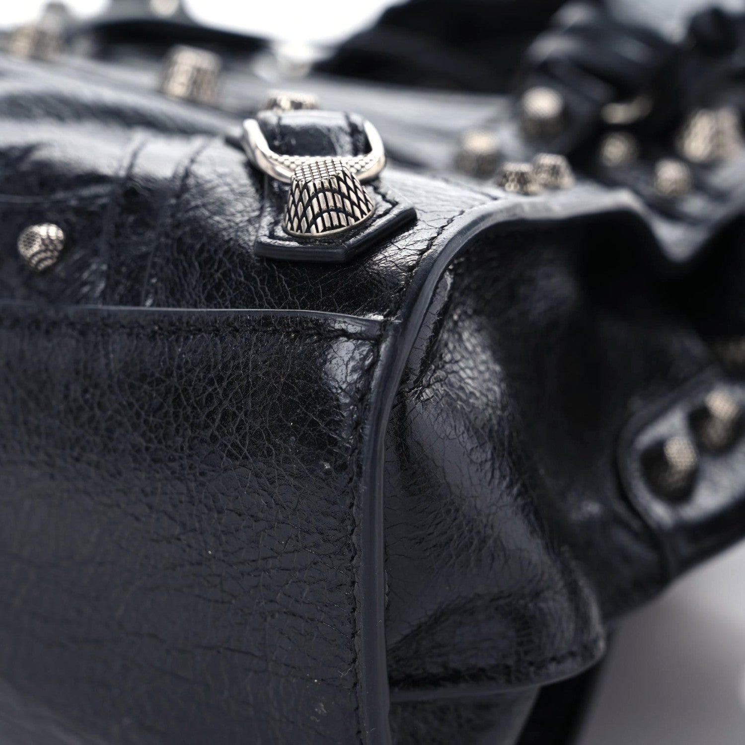 Balenciaga Agneau Arena Neo Cagole Handbag XS Black 7 of 13