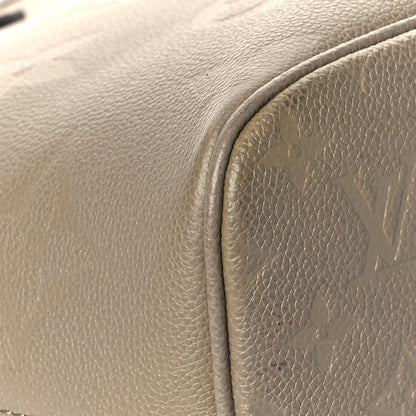 Louis Vuitton Empreinte Monogram Giant Neverfull MM Tourterelle 7 of 9