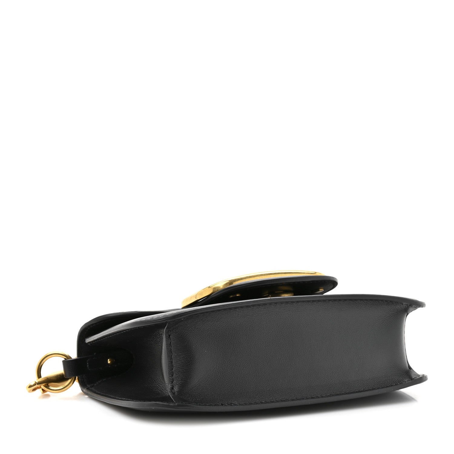 Valentino Garavani Calfskin Vlogo Small Loco Shoulder Bag Black 4 of 10