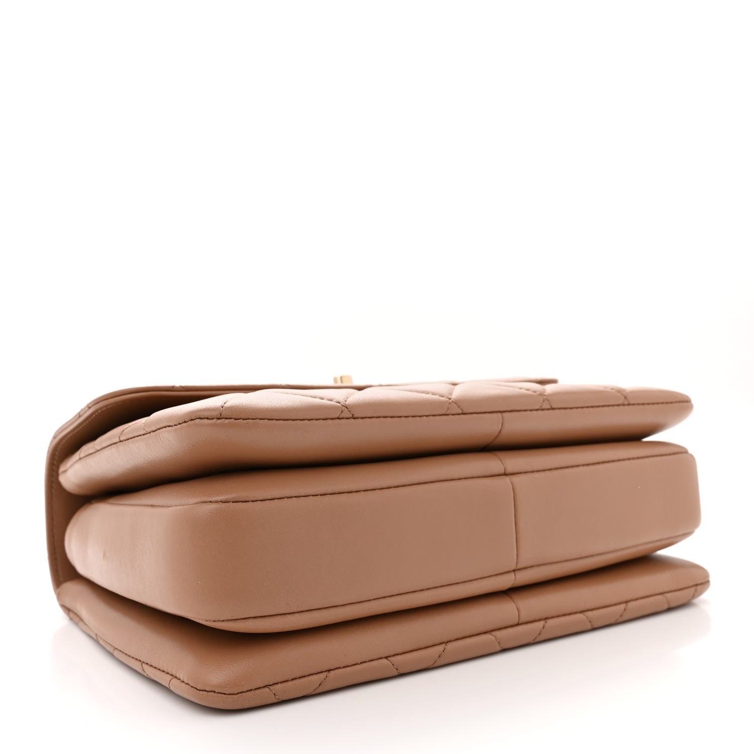 Chanel Lambskin Quilted Small Trendy CC Dual Handle Flap Bag Beige 4 of 14