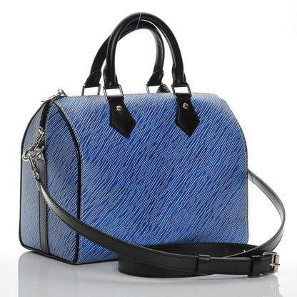 Louis Vuitton Epi Speedy Bandouliere 25 Denim Light 3 of 7