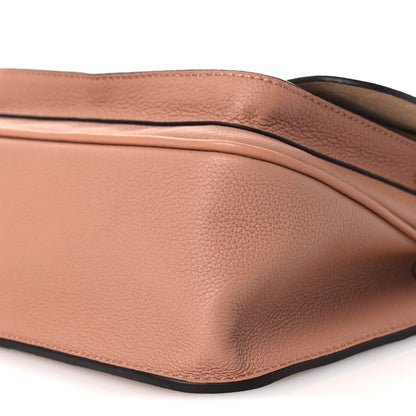 Louis Vuitton Grained Calfskin Lockme Chain Bag PM Rose Silk 25 of 30