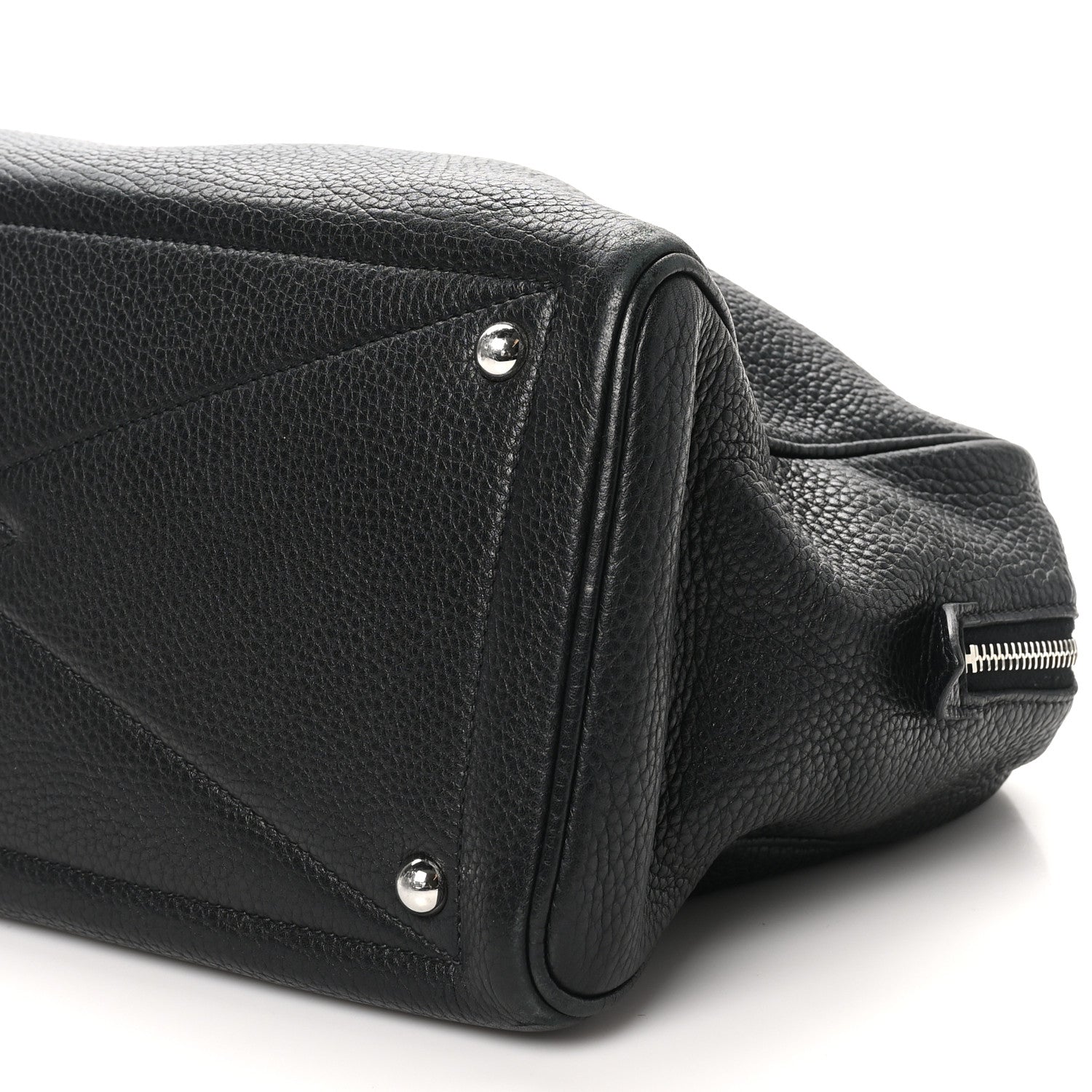 Hermes Taurillon Clemence Victoria II 35 Black 10 of 13