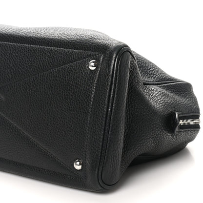 Hermes Taurillon Clemence Victoria II 35 Black 10 of 13