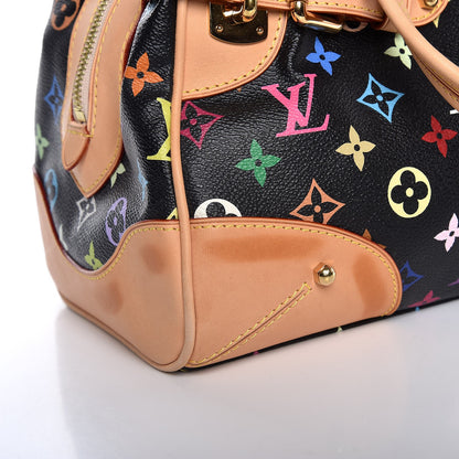 Louis Vuitton Monogram Multicolor Claudia Black 12 of 13