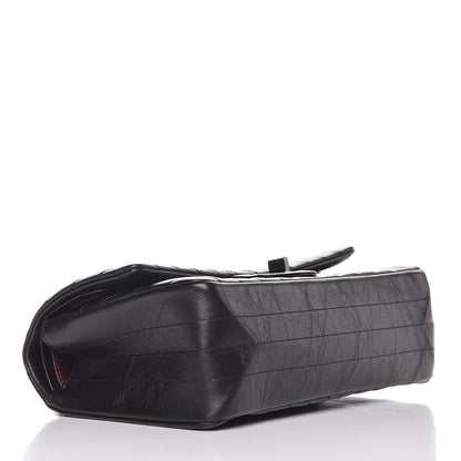 Chanel Aged Calfskin Chevron Quilted 2.55 Reissue 225 So Black 4 of 8