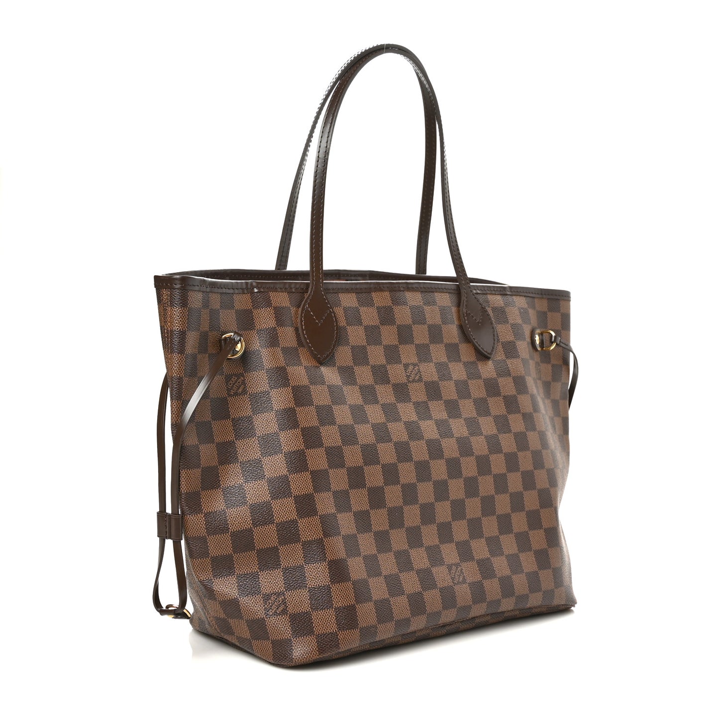 Damier Ebene Neo Neverfull MM Rose Ballerine