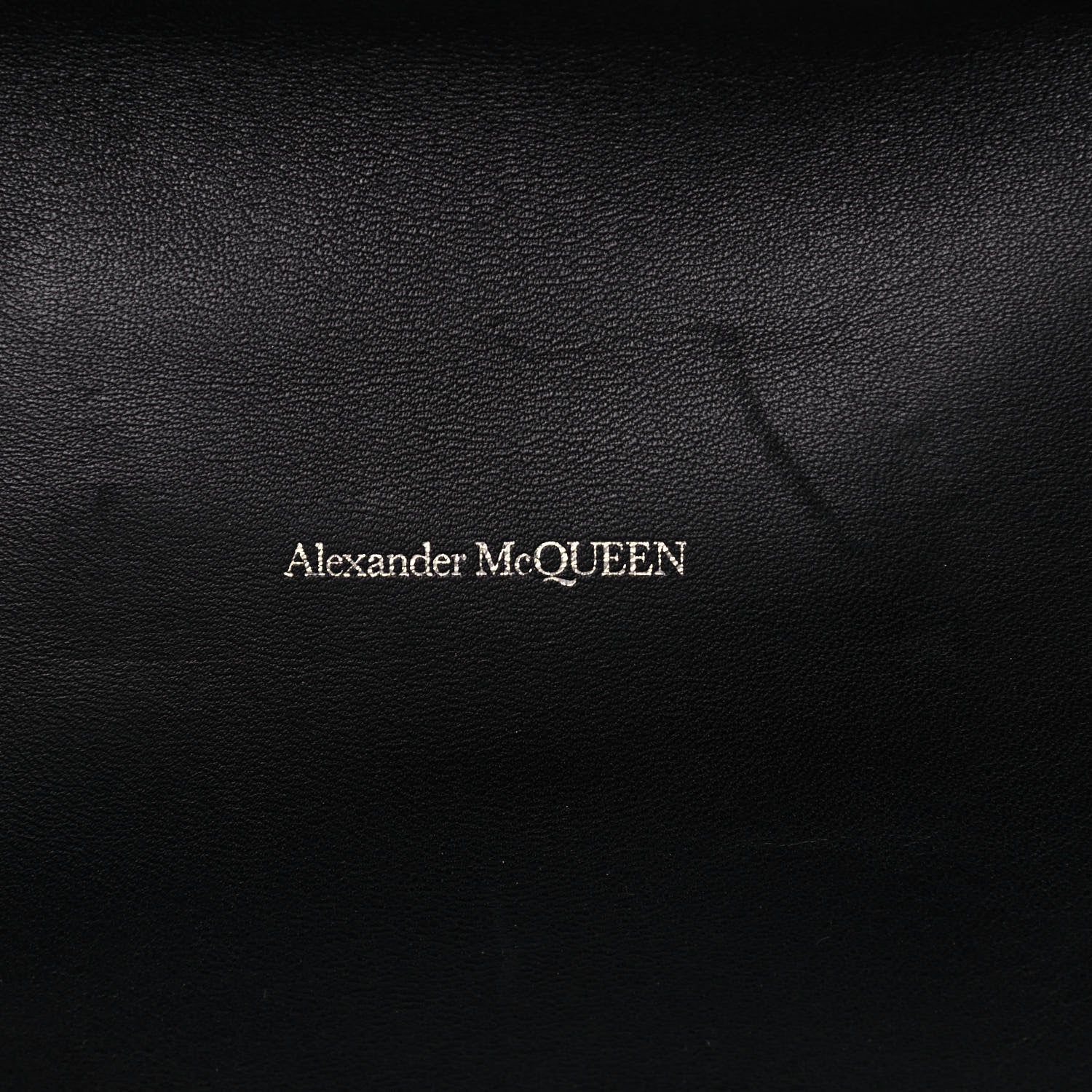 Alexander McQueen Nappa Skull Four Ring Clutch Black 16 of 16