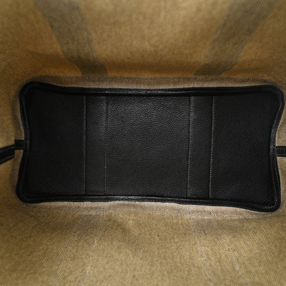 Hermes Toile Negonda Garden Party 36 MM Tote Black Ecru 5 of 10