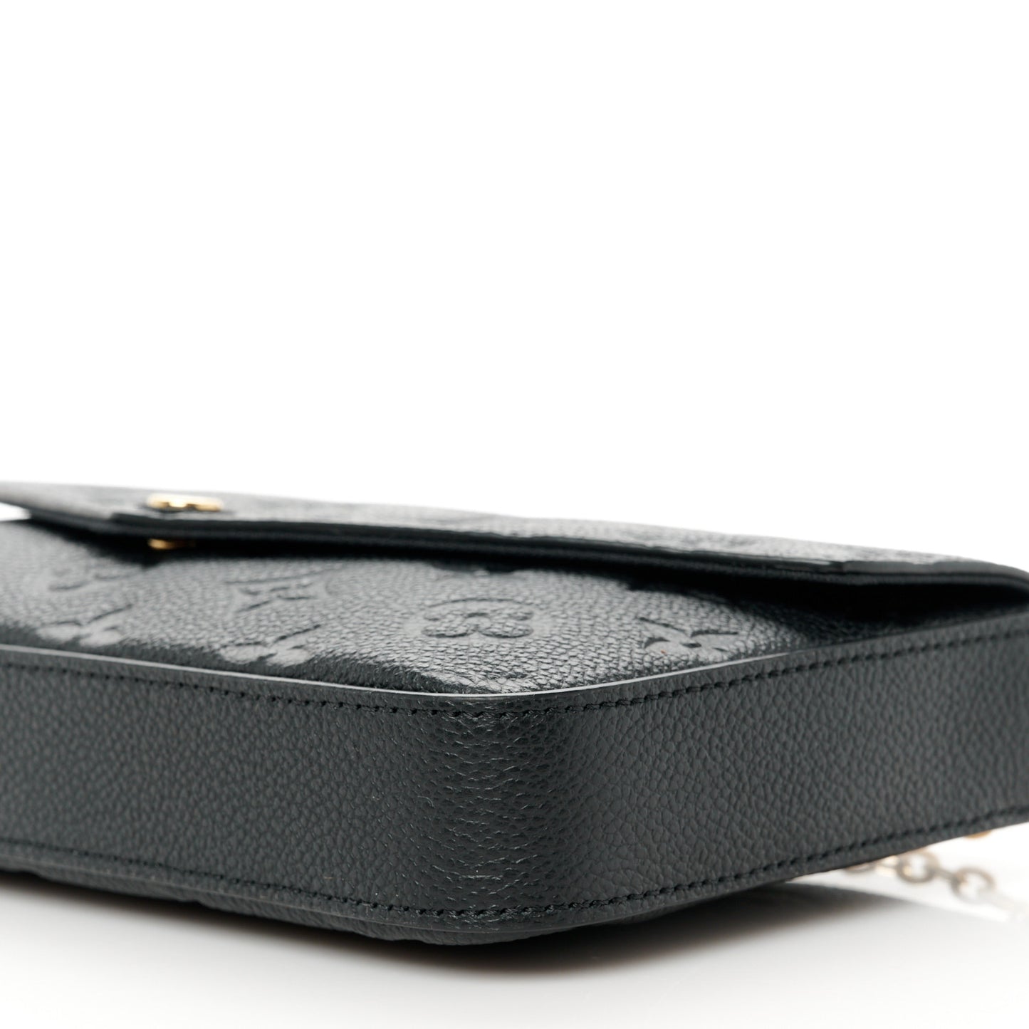 Empreinte Pochette Felicie Chain Wallet Black