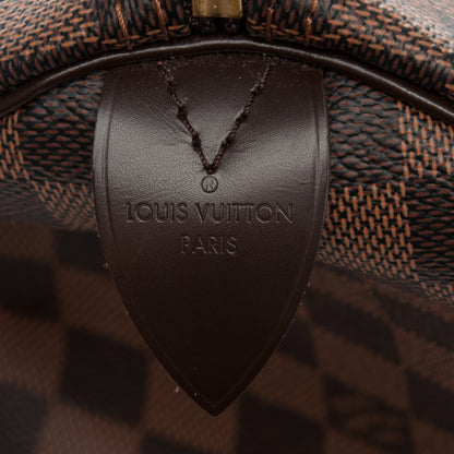 Louis Vuitton Damier Ebene Speedy 35 9 of 9