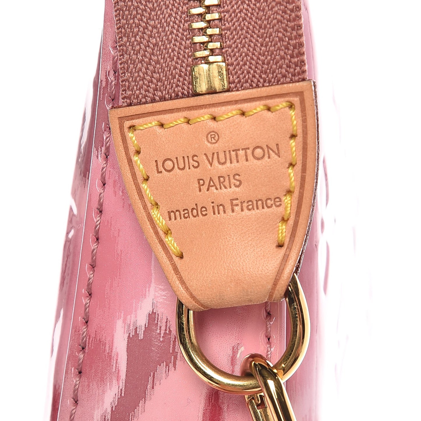 Vernis Ikat Pochette Accessories NM Rose Velours