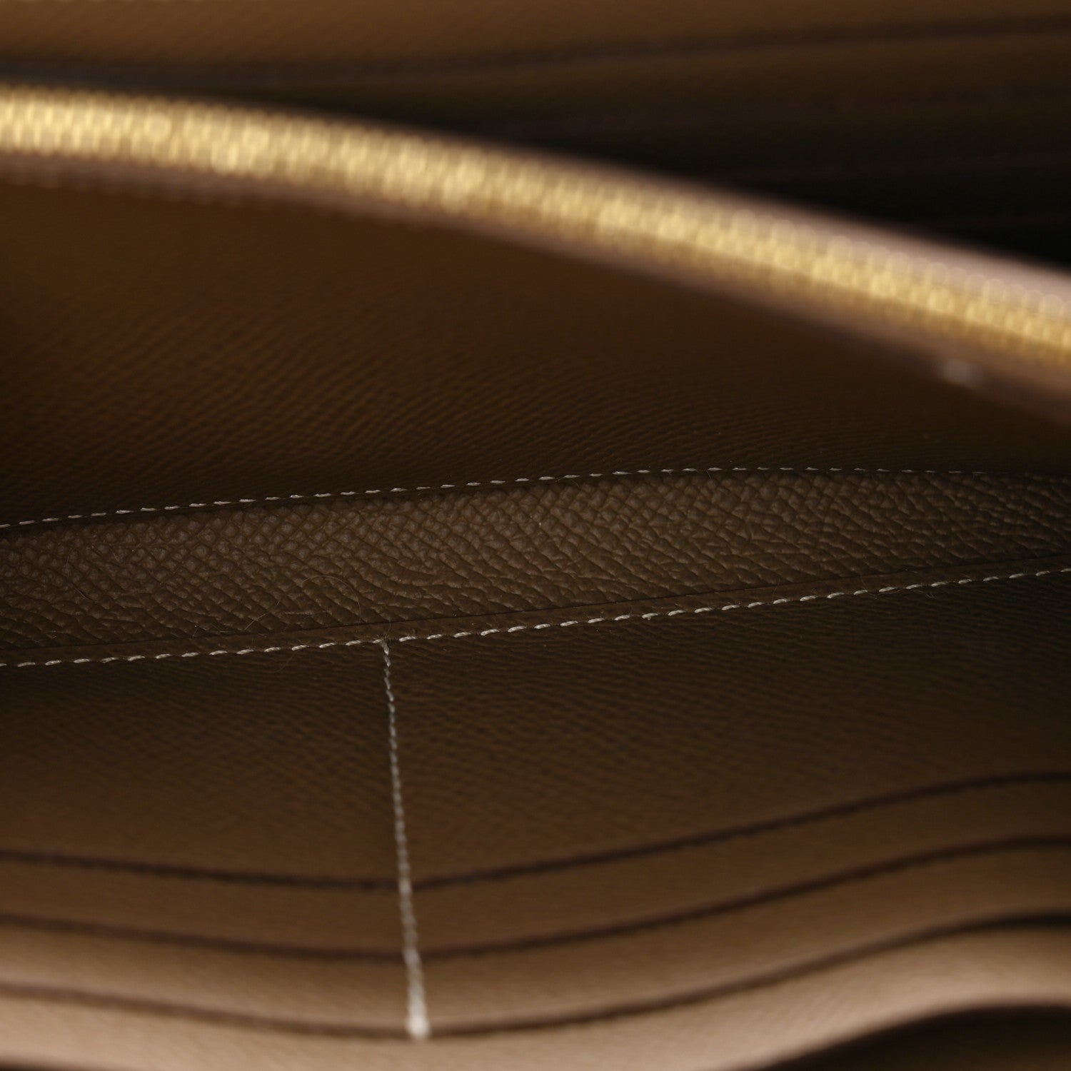 Hermes Epsom Kelly Longue Wallet Etoupe 6 of 11