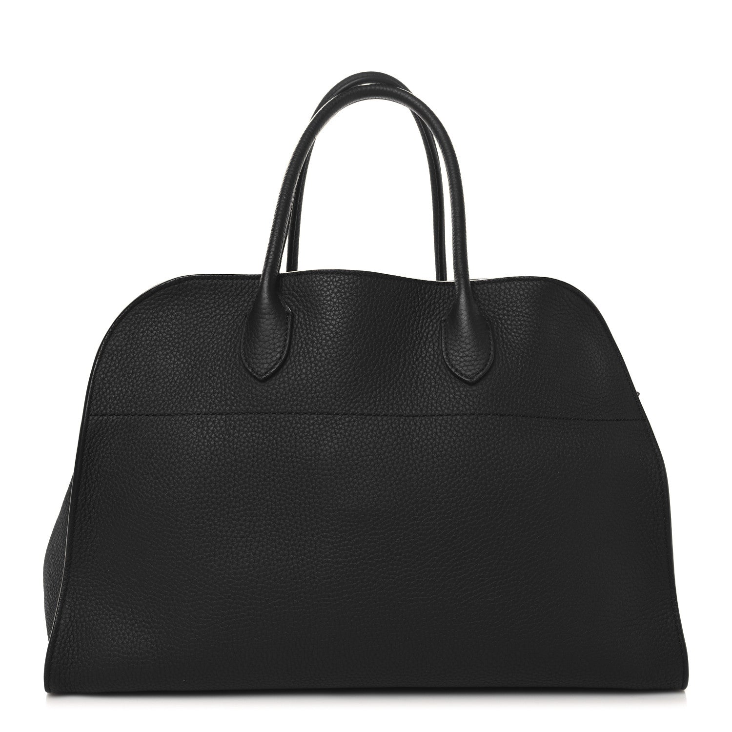 The Row Matte Grained Calfskin Soft Margaux 15 Black 1 of 13