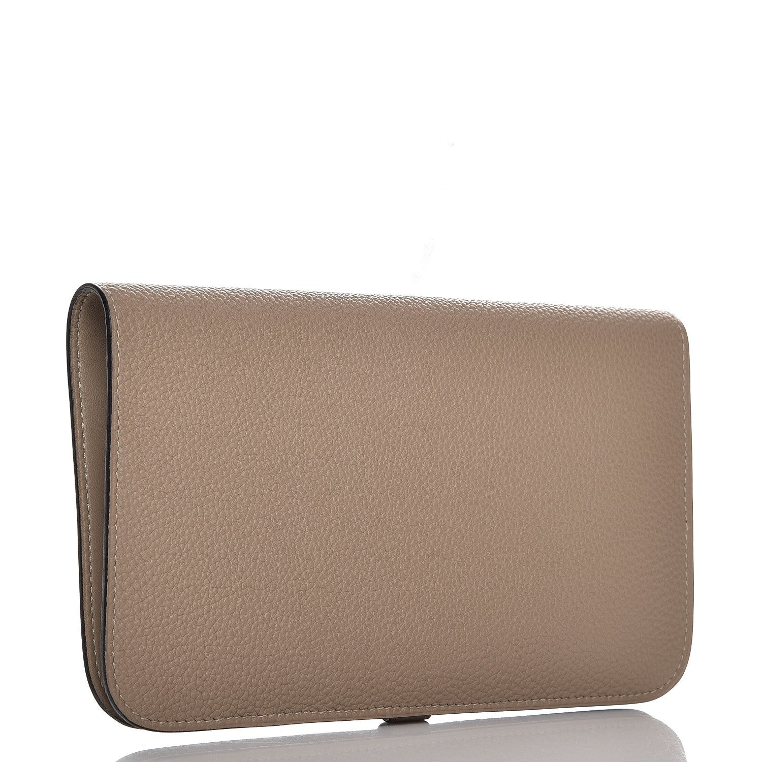 Hermes Togo Dogon Duo Wallet Gris Tourterelle 3 of 7