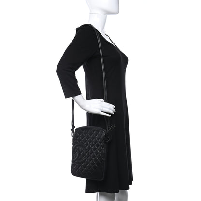 Chanel Calfskin Quilted Medium Cambon Messenger Black 3 of 10