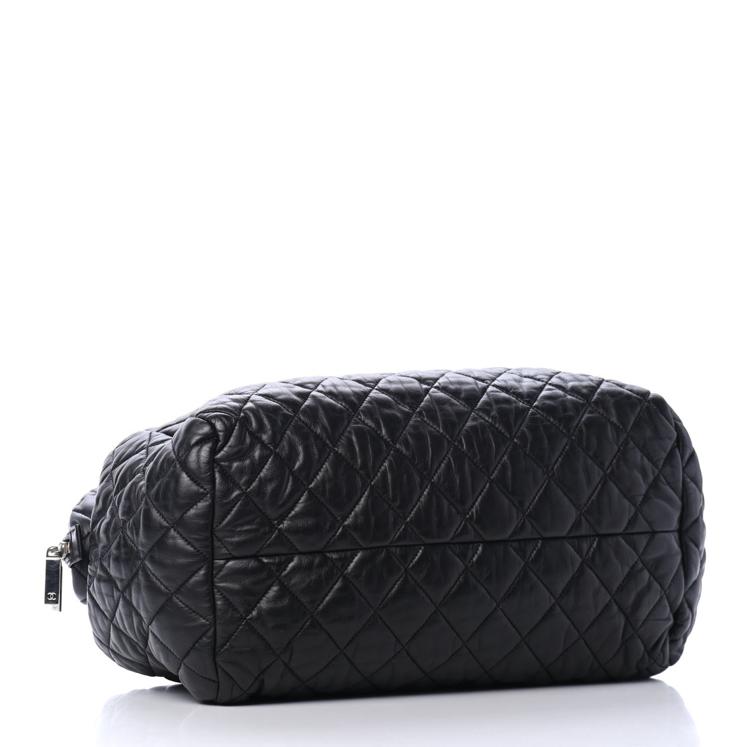 Chanel Lambskin Coco Cocoon Bowler Black 3 of 4