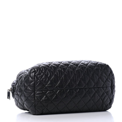 Chanel Lambskin Coco Cocoon Bowler Black 3 of 4