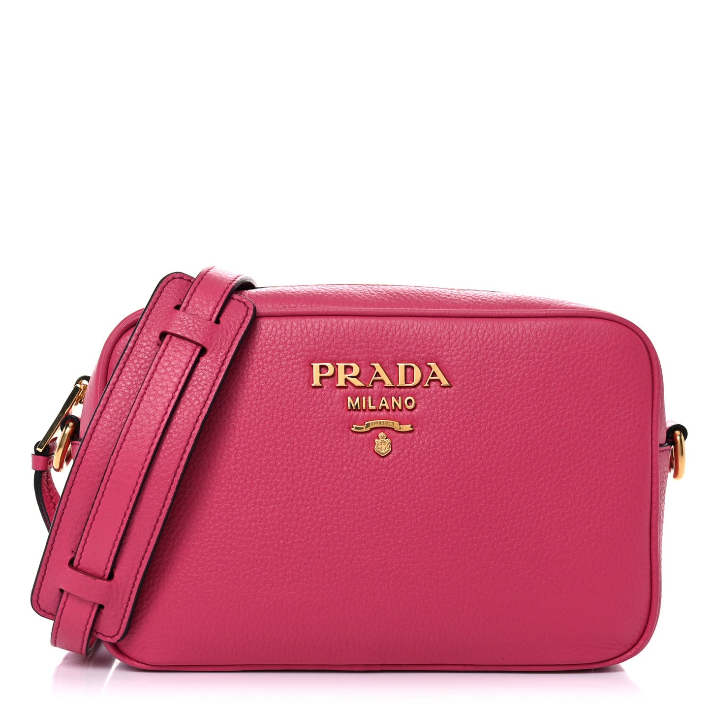 Vitello Daino Camera Crossbody Peonia