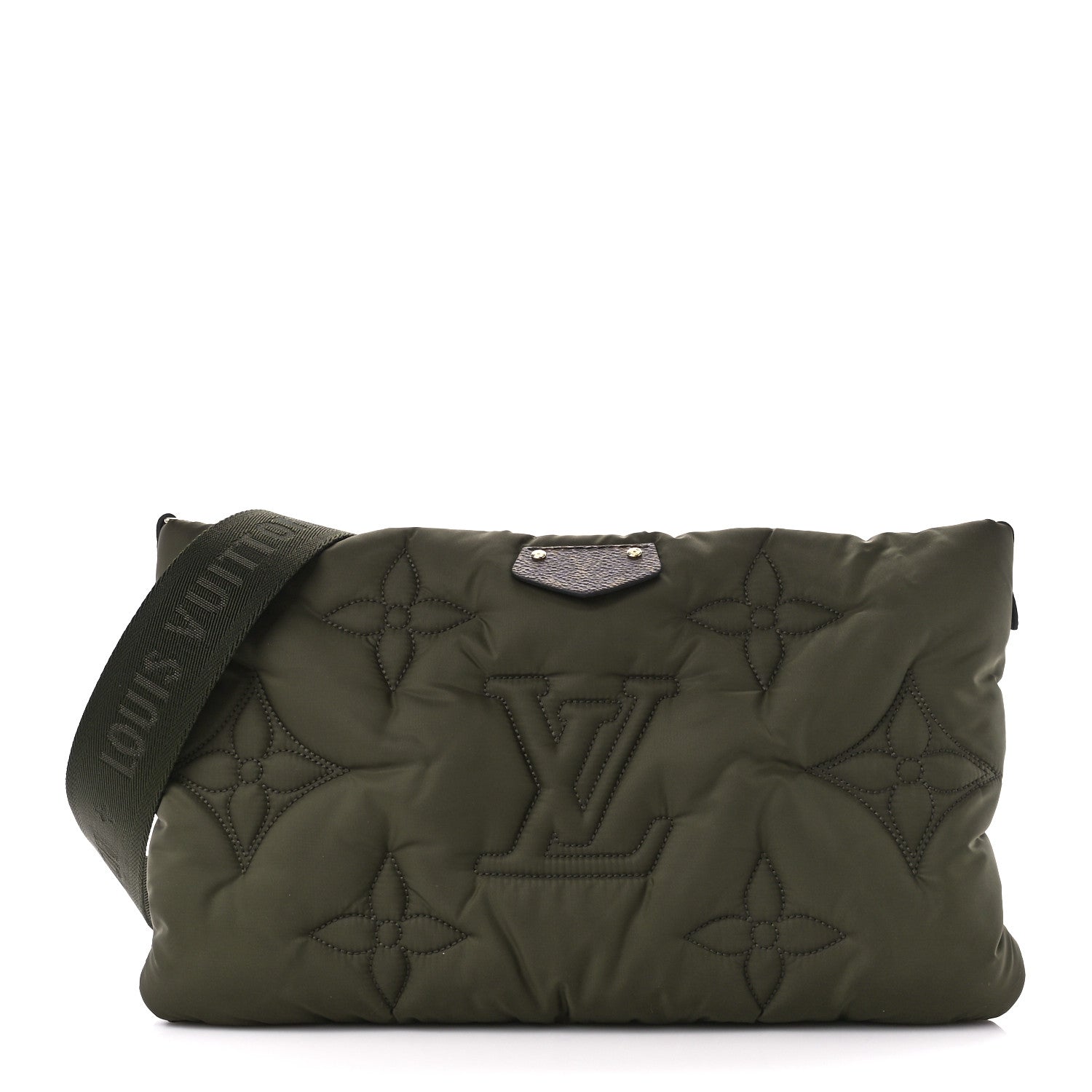 Louis Vuitton Econyl Monogram Pillow Maxi Multi Pochette Accessories Kaki 1 of 10