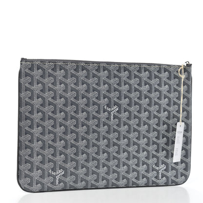 Goyard Goyardine Senat Pochette MM Grey 3 of 7