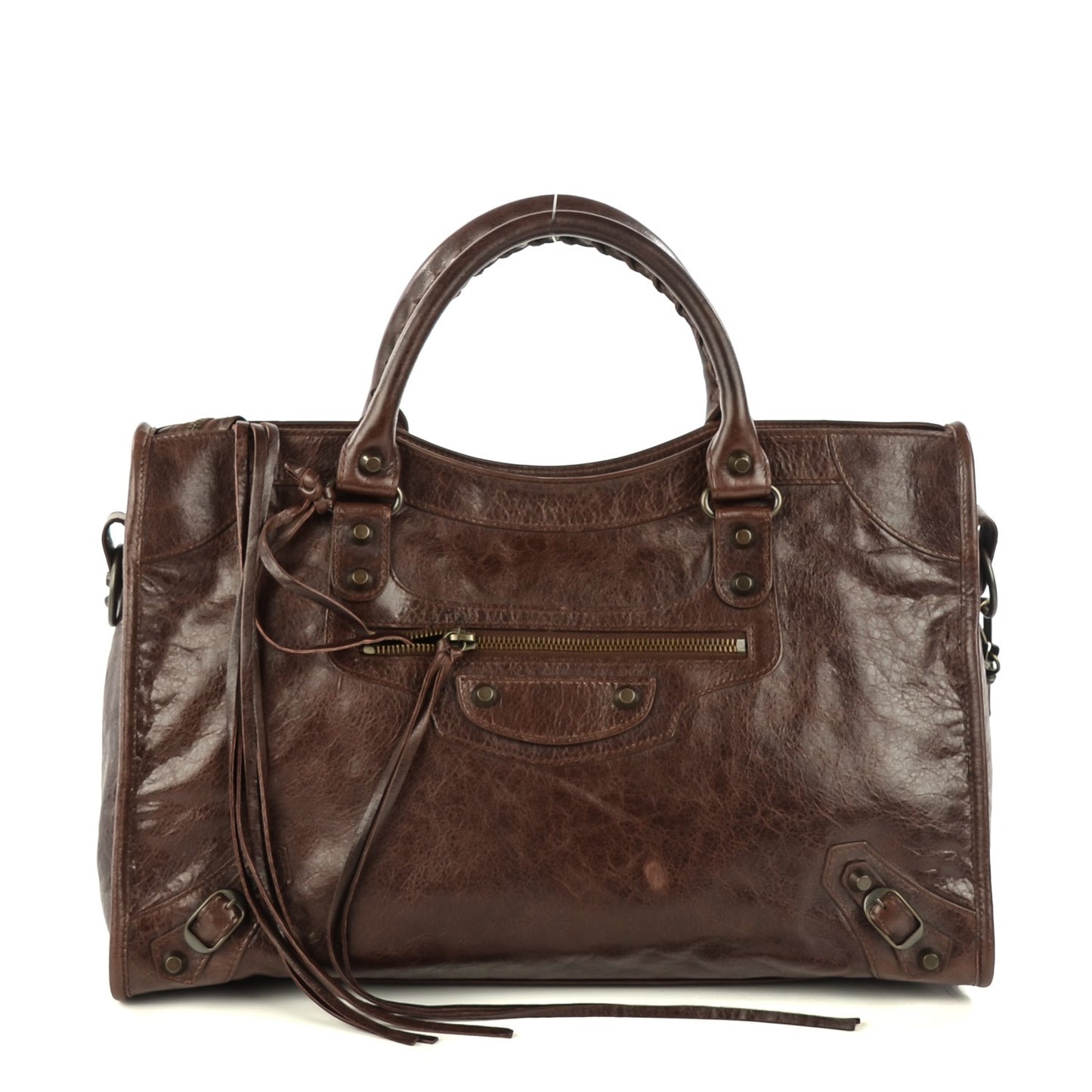 Agneau Classic Hardware City Cigare Fonce