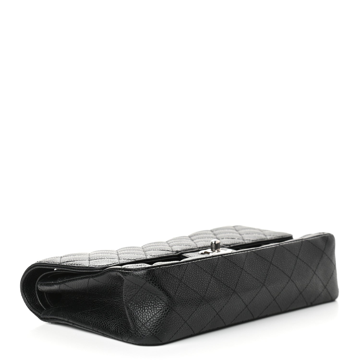 Chanel Caviar Quilted Medium Double Flap Black 3 of 8