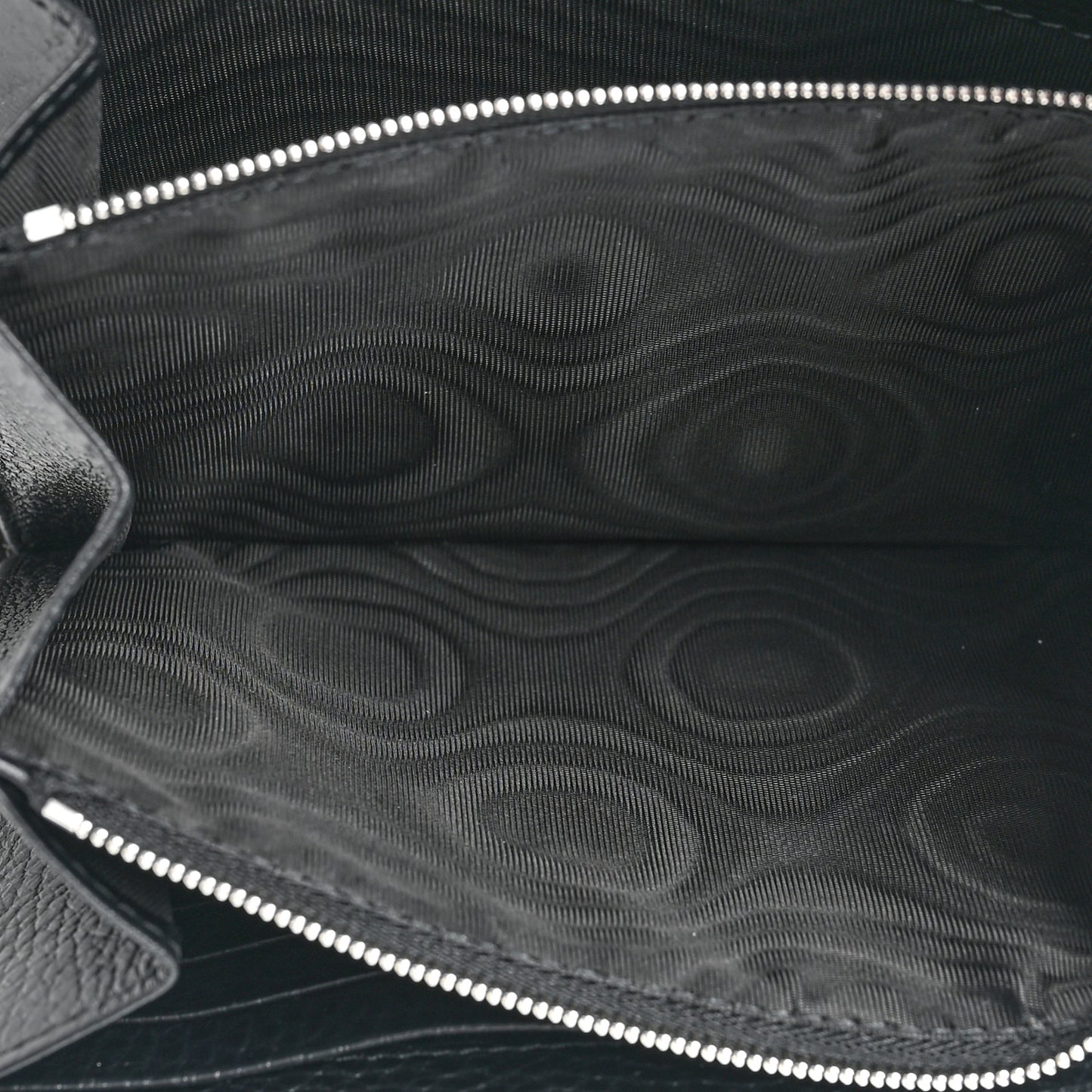 Calfskin Mini Dionysus Chain Wallet Black