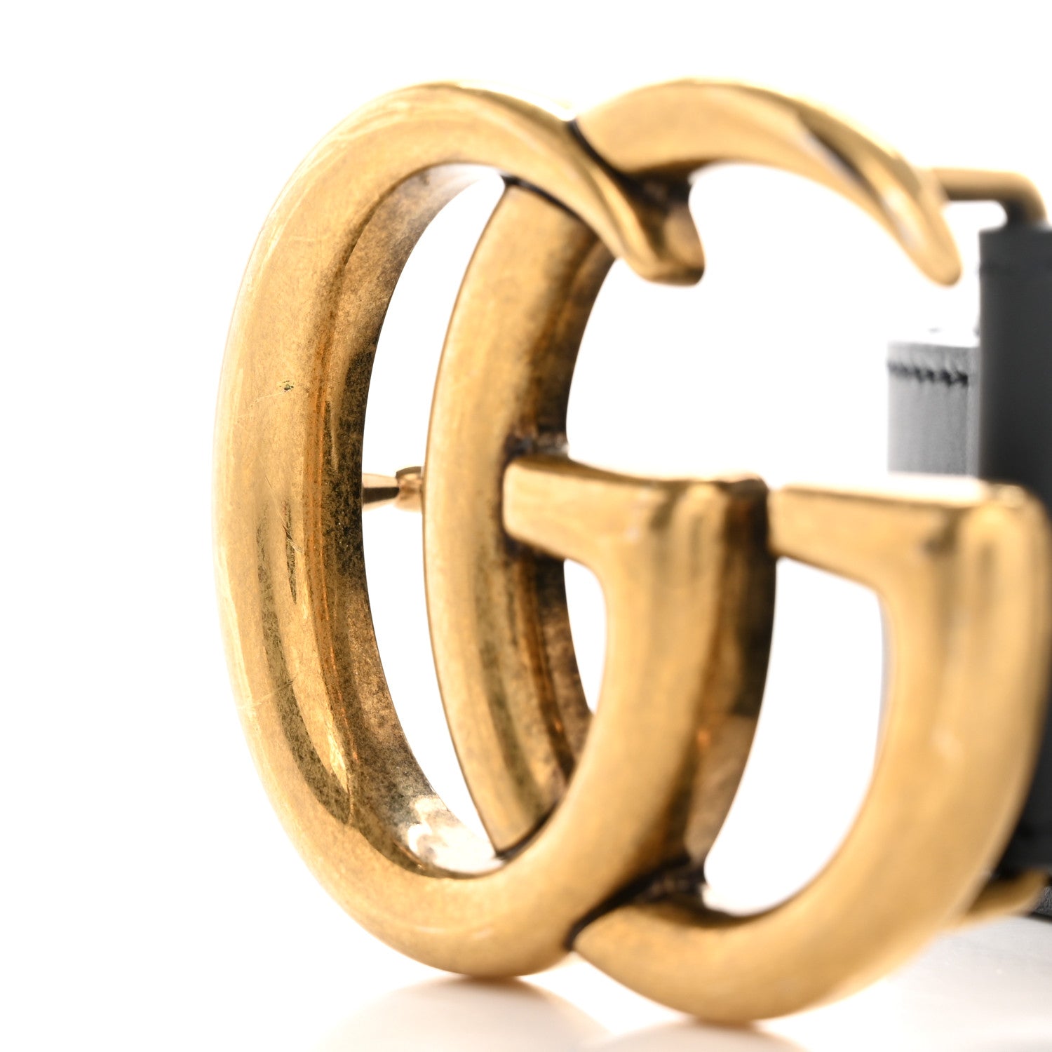 Gucci Calfskin Double G 40mm Belt 110 44 Black 9 of 10