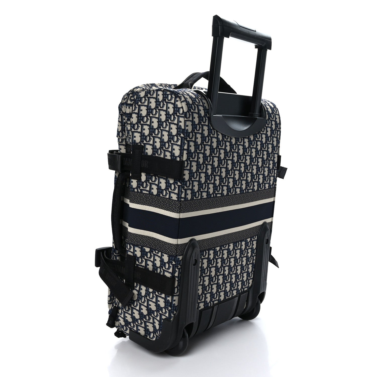 Christian Dior Oblique Small Diortravel Suitcase Blue 2 of 7