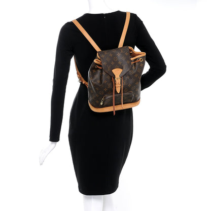 Louis Vuitton Monogram Montsouris MM Backpack 2 of 10