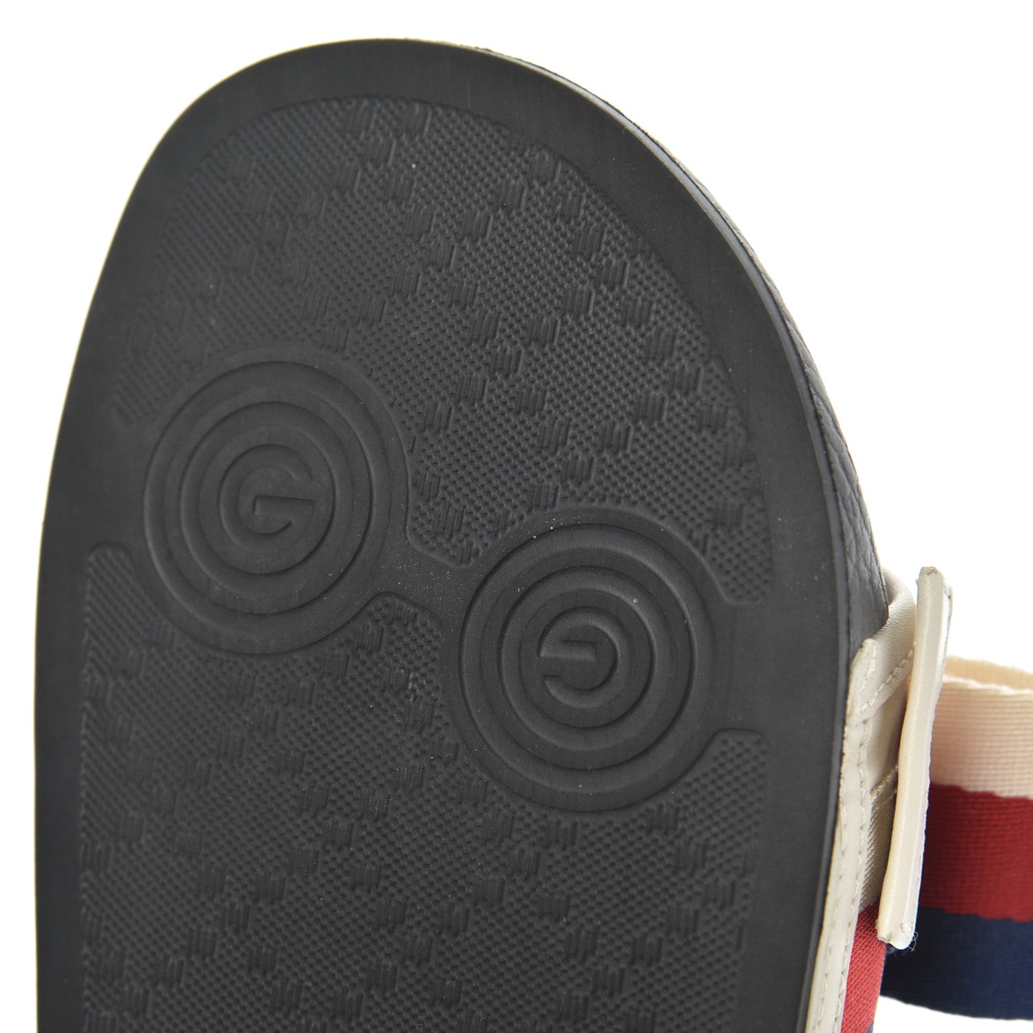 Gucci Satin Web Sylvie Bow Slide Sandals 37 White 12 of 16