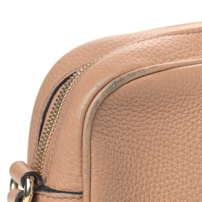 Gucci Pebbled Calfskin Small Soho Disco Bag Rose Beige 5 of 6