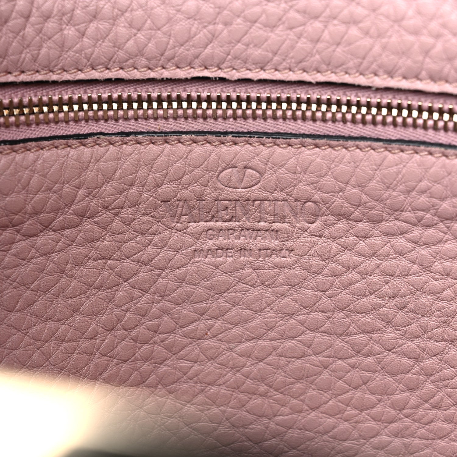 Valentino Garavani Pebbled Calfskin Small Rockstud Flip-Lock Messenger Bag Water Rose 6 of 16