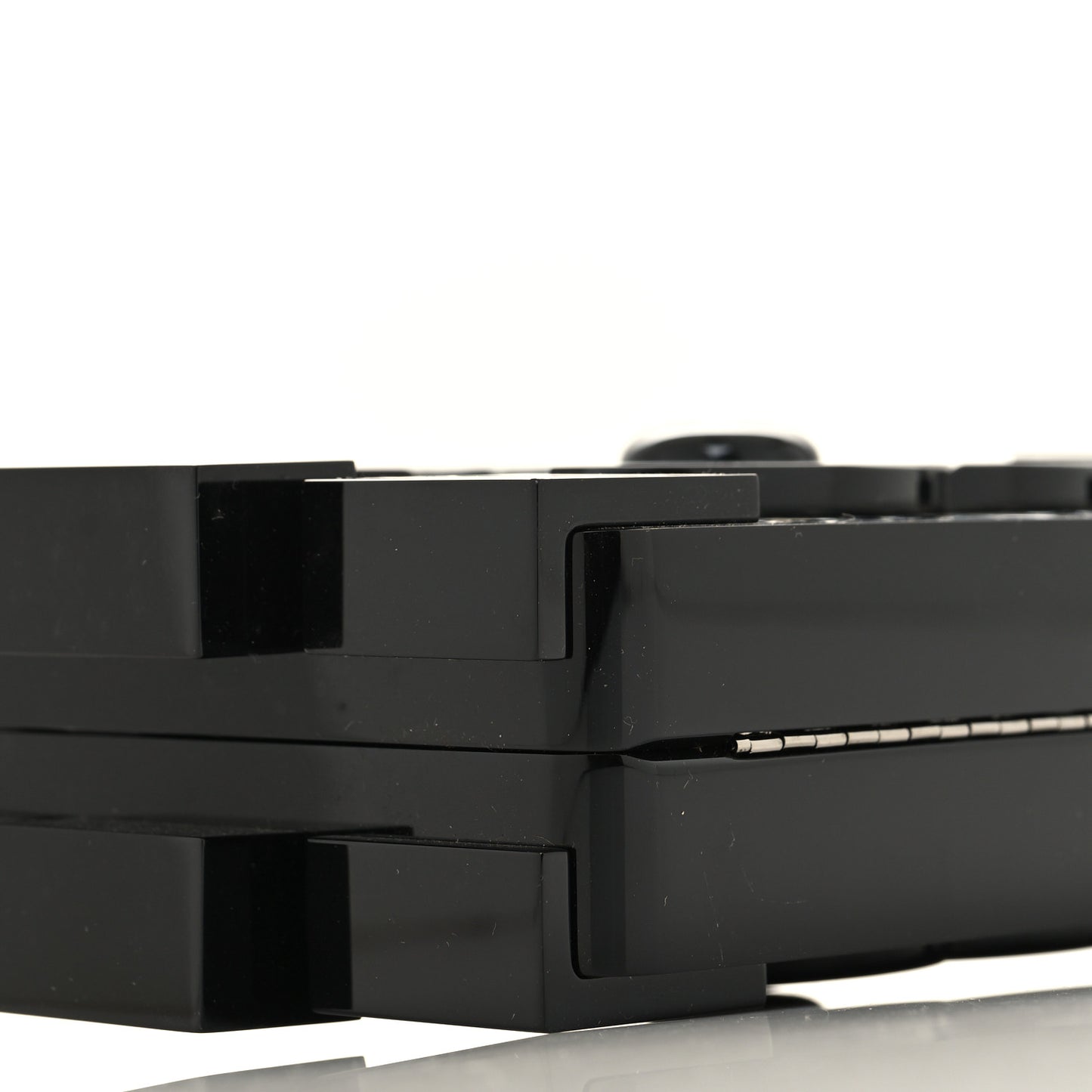 Plexiglass Barcode Boy Brick Lego Clutch Black