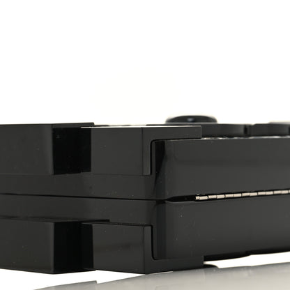 Chanel Plexiglass Barcode Boy Brick Lego Clutch Black 10 of 13
