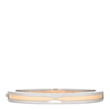 Bulgari 18K Yellow Gold Stainless Steel B.Zero1 Bangle Bracelet 1 of 5