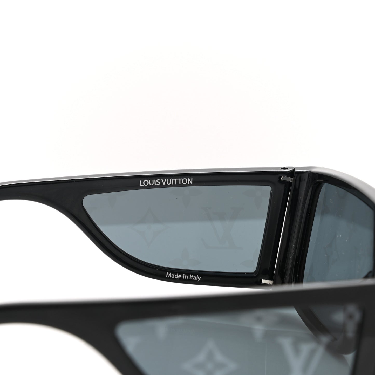 Acetate Monogram Sideway Sunglasses Z1451U Black
