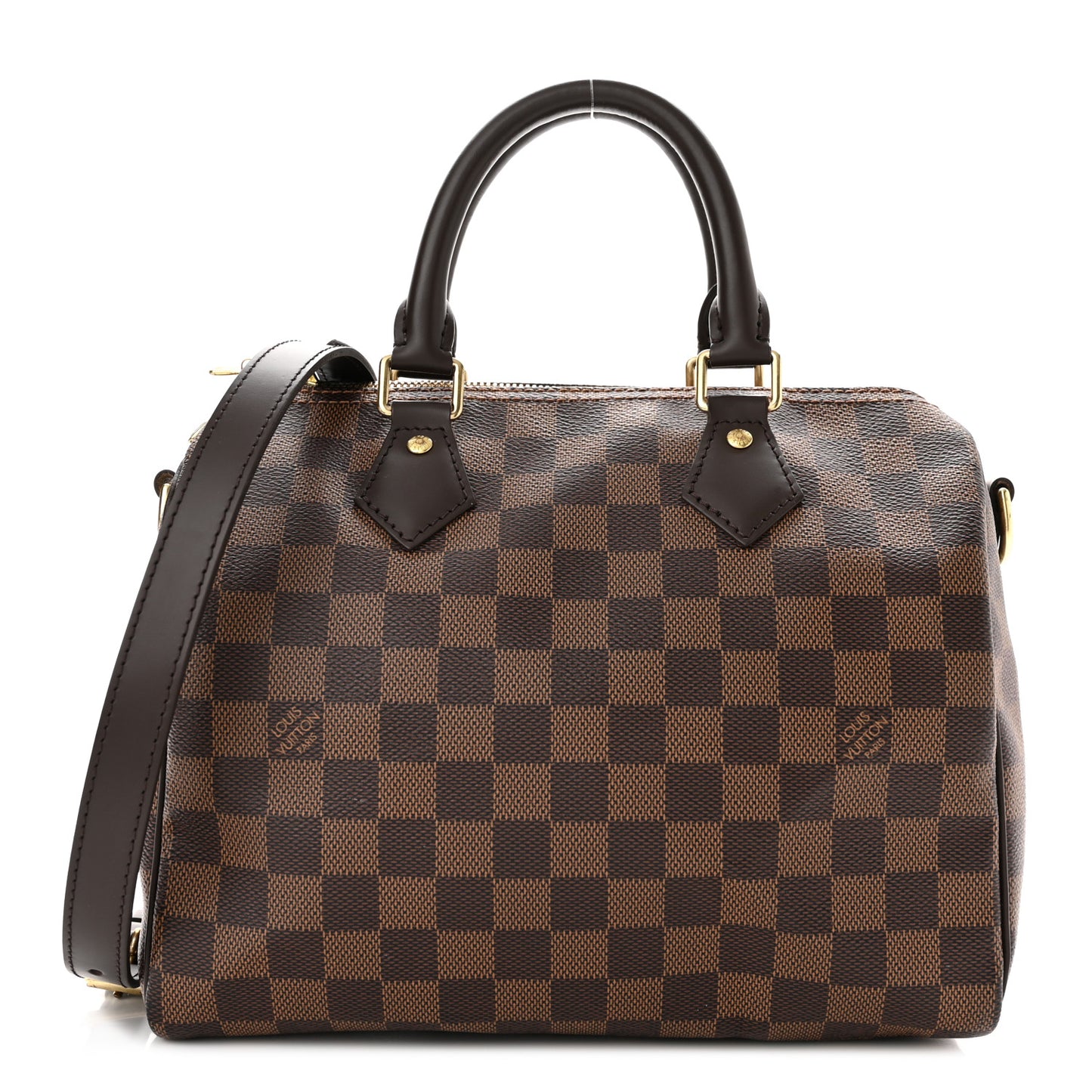 Damier Ebene Speedy Bandouliere 25