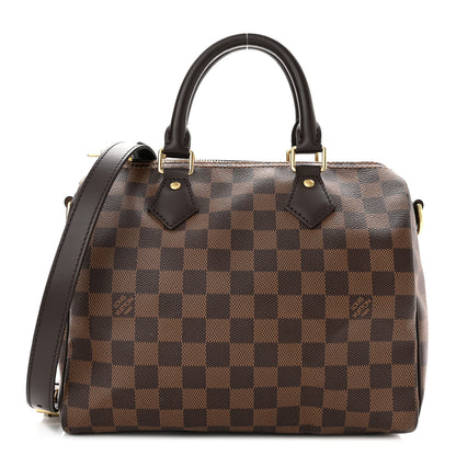 Louis Vuitton Damier Ebene Speedy Bandouliere 25 1 of 10