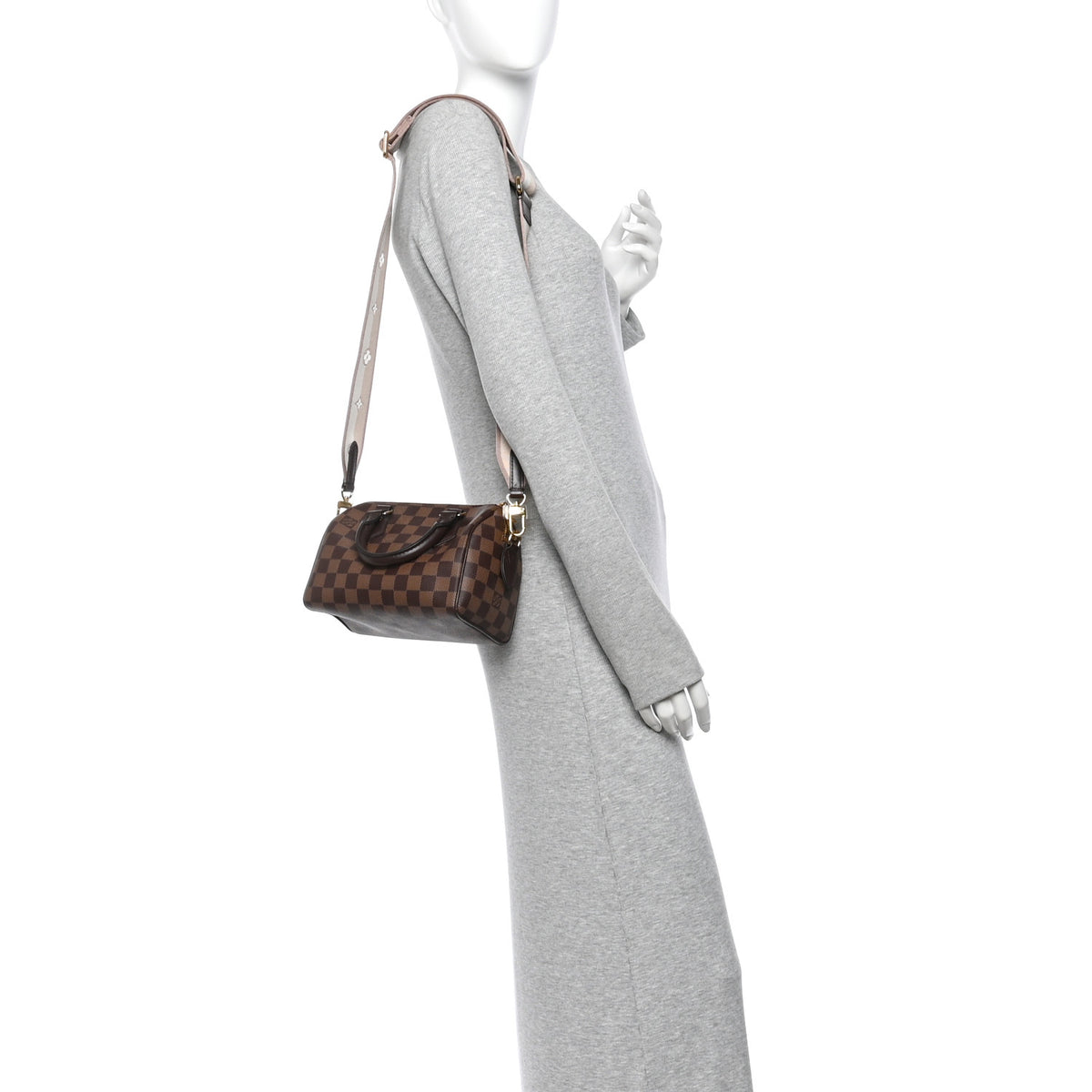 Louis Vuitton Damier Ebene Speedy Bandouliere 20 2 of 9